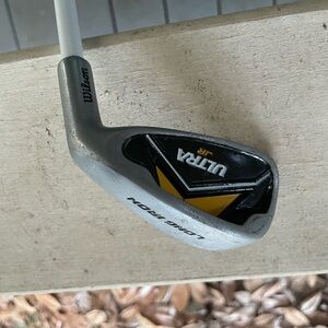 Wilson Ultra JR Golf Iron with Silver and Black